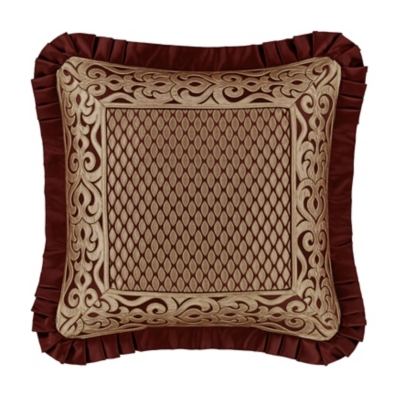 J. Queen New York Renzo 20" Embellished Decorative Throw Pillow, , large