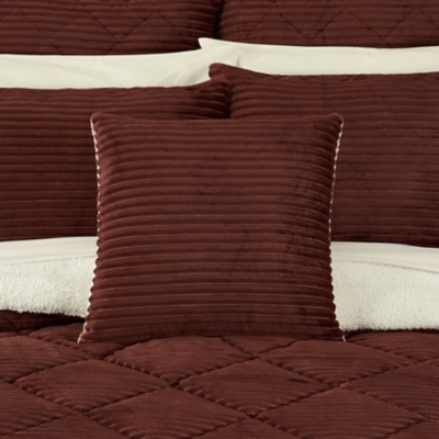 J. Queen New York Everett Decorative Throw Pillow, Brick, rollover