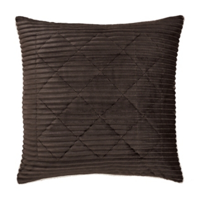 J. Queen New York Everett Euro Sham, Mocha, large