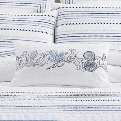 J. Queen New York Bayside Boudoir Throw Pillow, , rollover