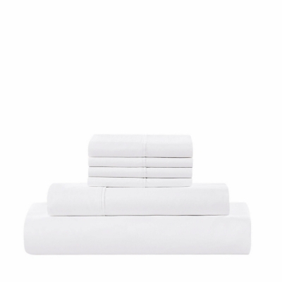 5th Avenue Lux 3-Piece Queen Sheet Set, White, large
