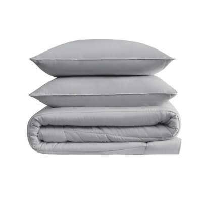 Christian Siriano NY 3-Piece Full/Queen Comforter Set, Gray, large