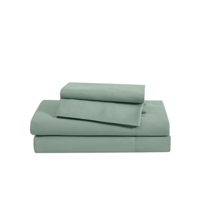 Truly Soft 2-Piece Twin XL Sheet Set, Green, rollover