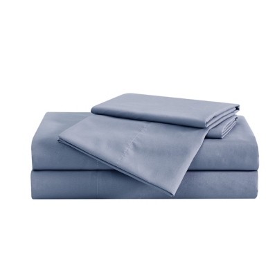 Truly Soft Solid 2-Piece Twin Sheet Set, Gray, large