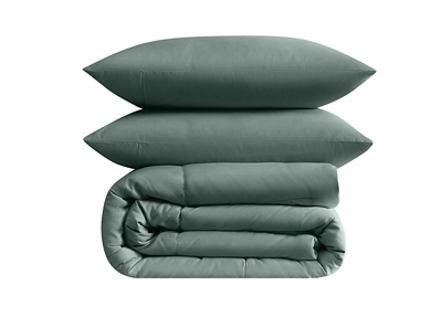 Truly Soft Sustainable 2-Piece Twin Comforter Set, Sage, large