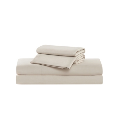 Truly Soft Sustainable 3-Piece King Sheet Set, Beige, large