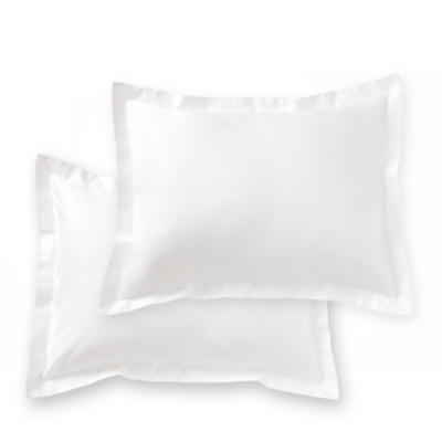 J. Queen New York Premier Sateen 3 Piece Full/Queen Duvet Cover Set, Crisp White, large