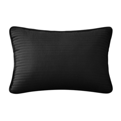 Royal Court Dalton Boudoir Decorative Throw Pillow, Black, large