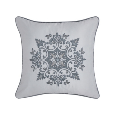 Royal Court Lisbon Embellished Decorative Throw Pillow, , large