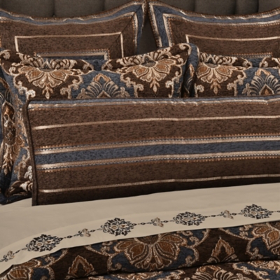 J. Queen New York Sofia Bolster Decorative Throw Pillow, , rollover