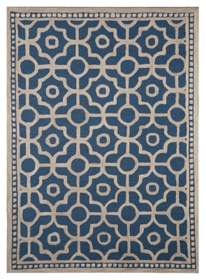 Bisbee 5' x 8' Rug, Blue, large