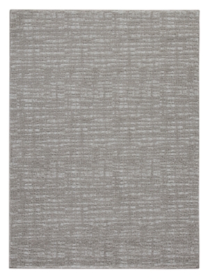 R400801 Norris 76 x 96 Rug, Cream/Gray sku R400801