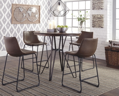 Ashley centiar tall online upholstered barstool