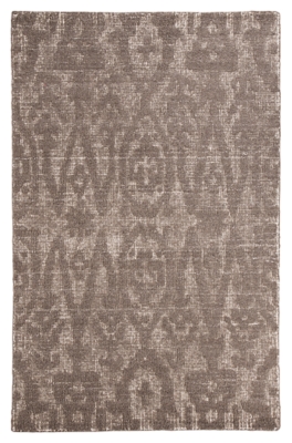 Finney 5' x 8' Rug, Brown, large