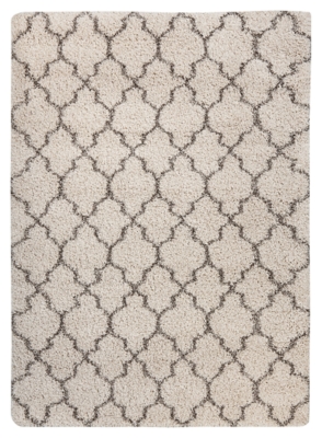 R401762 Gate 53 x 75 Rug, Cream/Gray sku R401762