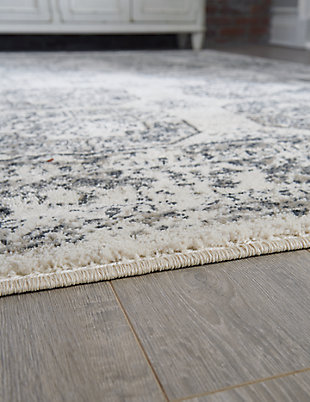 Gray, taupe, charcoal and taupe make a lovely combo on the Jirou accent rug. The faded motif of a diamond pattern punctuates any contemporary, urban or boho-chic space with added beauty and depth with the soft pile.Made of polypropylene | Machine woven | 11mm pile | Jute backing | Rug pad recommended | Spot clean only | Made in USA