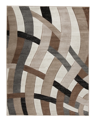 Jacinth 5' x 6'7" Rug, Multi, large