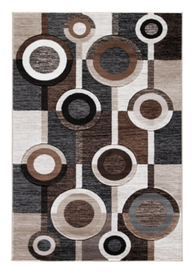 Guintte 5' x 6'7" Rug, Multi, large