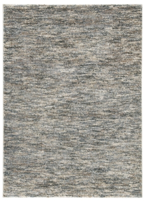 Marnin 5' x 7' Rug, Tan/Blue/Cream, large