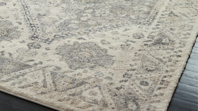Precia 7'10" x 10'6" Rug, Gray/Cream, rollover