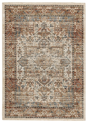 Jirair 5'3" x 7' Rug, Multi, large