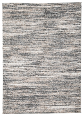 Gizela 7'10" x 10' Rug, Ivory/Beige/Gray, large