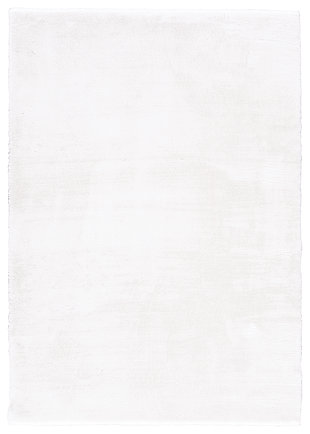 Karawell 7'5" x 9'6" Rug, White, large