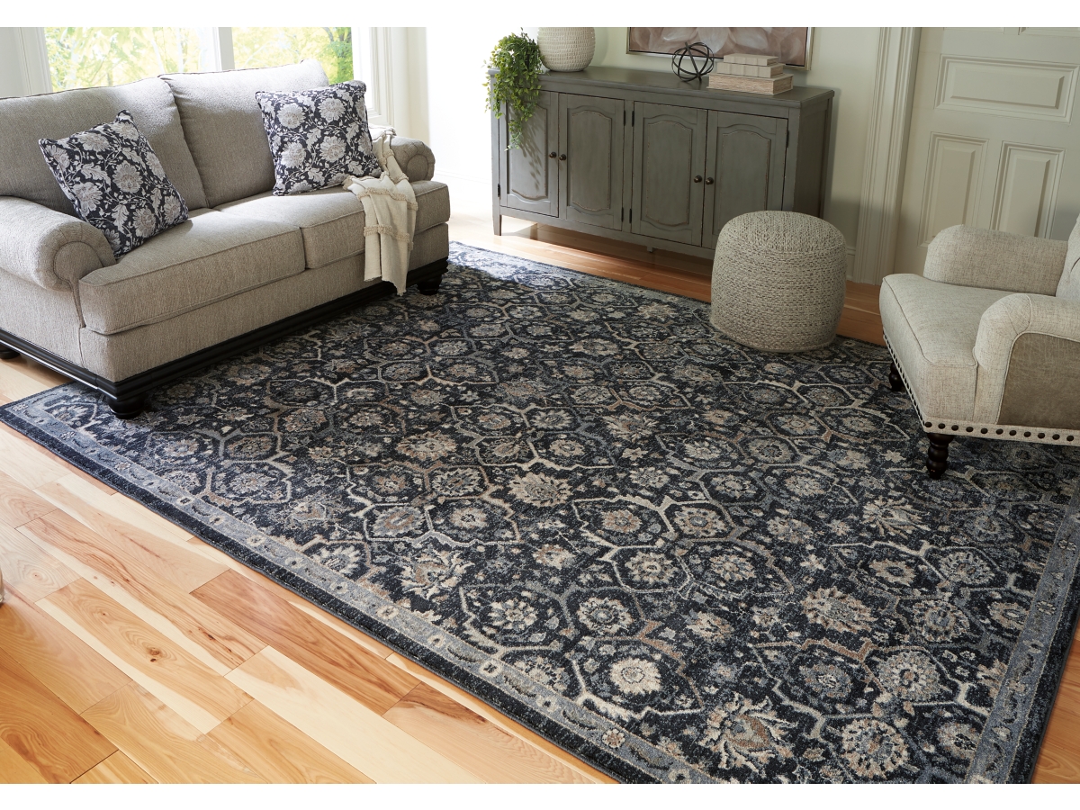 ACME Furniture MONTECITO RUG ラグ 140×200 Frenshe Interiors x Rugs USA Montceito Tiled Wool Area Rug
