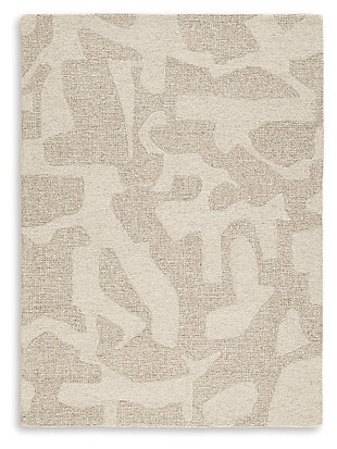 Ladonia 8' x 10' Rug, Linen/Taupe, large