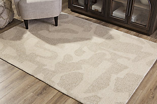 Ladonia 8' x 10' Rug, Linen/Taupe, rollover