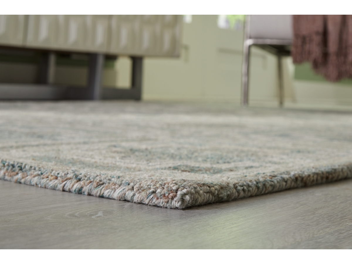 アクセサリー Russet Burbank Burger Rug (Green) Jossland 8' x 10' Rug | Ashley
