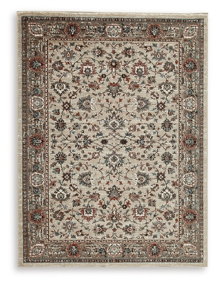 Beritham Large Rug, Blue/Brown/Beige, large