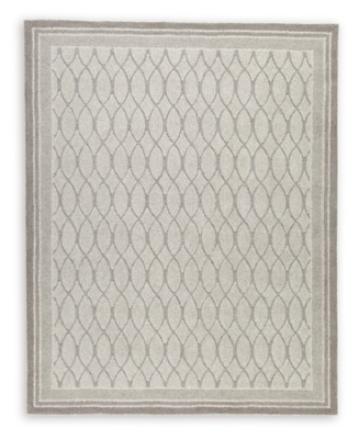 Wimney Large Rug, Gray, large