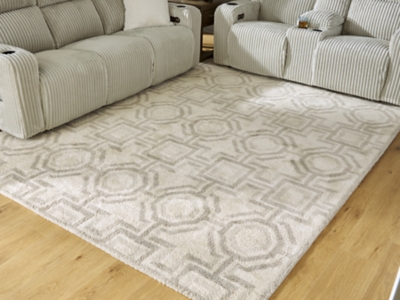 Maconville Large Rug, Ivory/Gray, rollover