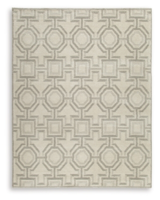 Maconville Large Rug, Ivory/Gray, large