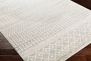 Modern Rug, Two-tone Gray/White, rollover