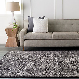 Need to warm up a room? The light and elegant feel of this rug is a lovely treat underfoot. Its flowing floral pattern blended with organic hues exudes a sense of ease that’s easy to love.Made of polypropylene | Machine woven | No backing | Medium pile; rug pad recommended | Spot clean | Imported