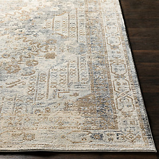 Classic design elements create a rug that's timeless in elegance and universal in appeal. Posh palette and distinctive pattern clearly reflect your good taste.Made of polyester and polypropylene | For indoor/outdoor use | Uv resistant; water resistant | Machine woven | Medium pile | No backing; rug pad recommended | Spot clean | Imported