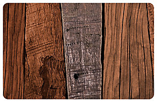 Home Accent Aqua Shield Dark Caligari Wood 23" x 36" Mat, , large