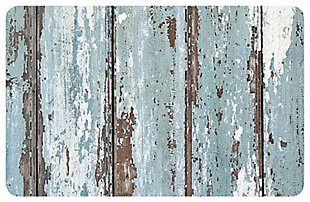 Home Accent Aqua Shield Rustic Painted Floor 23" x 36" Mat, , large