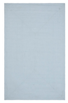Reversible 5' x 8' Area Rug, Blue, large
