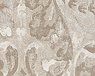 The art of subtlety is taken to a new level in this perfectly understated area rug with loads of possibilities. Carved woven details incorporate a rich textural element. Whispery soft hues in ivory, tan and gray are plenty pleasing. Indulge your senses in its soft high-low texture.100% polypropylene | Machine woven with carved detail | Medium pile | Imported | Dry clean