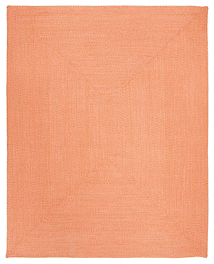 Reversible 8' x 10' Area Rug, Brown, rollover