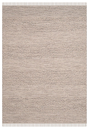 Accessory 4' x 6' Area Rug, Gray/White, large