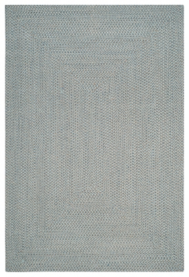 Reversible 6' x 9' Area Rug, Gray, large