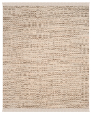 Hand Crafted 8' x 10' Area Rug, Ivory/Beige, large