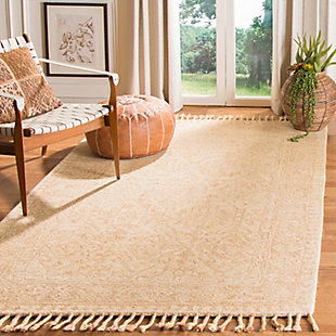 Accessory 5' x 8' Area Rug, Ivory/Blush, rollover