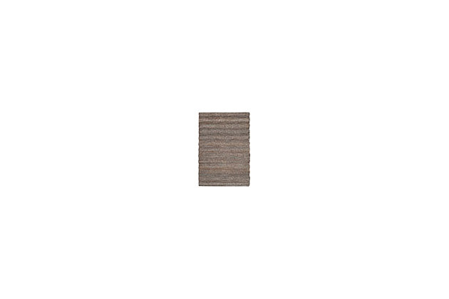For sophisticated beach house style, this jute rug is the perfect choice. Natural fiber rugs are soft underfoot, textural and woven from sustainably harvested jute for an elegant cottage look with feel-good appeal.Made of jute and cotton | Handwoven | Low pile | No bac; rug pad recommended | Spot clean | Imported