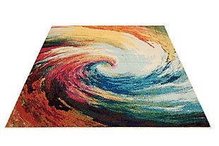 Modern marvel. Live life on the cutting edge with this decidedly modern area rug. Hand-carved detailing, rich color saturation and a bold and brilliant design make it a fearless statement piece.Made of polypropylene | Machine woven | Latex backing; rug pad recommended | Imported | Spot clean