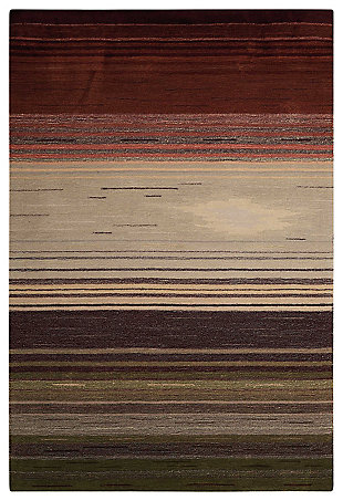 Accessory Contour Forest 5' X 7'6" Area Rug, Forest, large